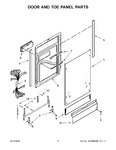 Diagram for 04 - Door And Toe Panel Parts