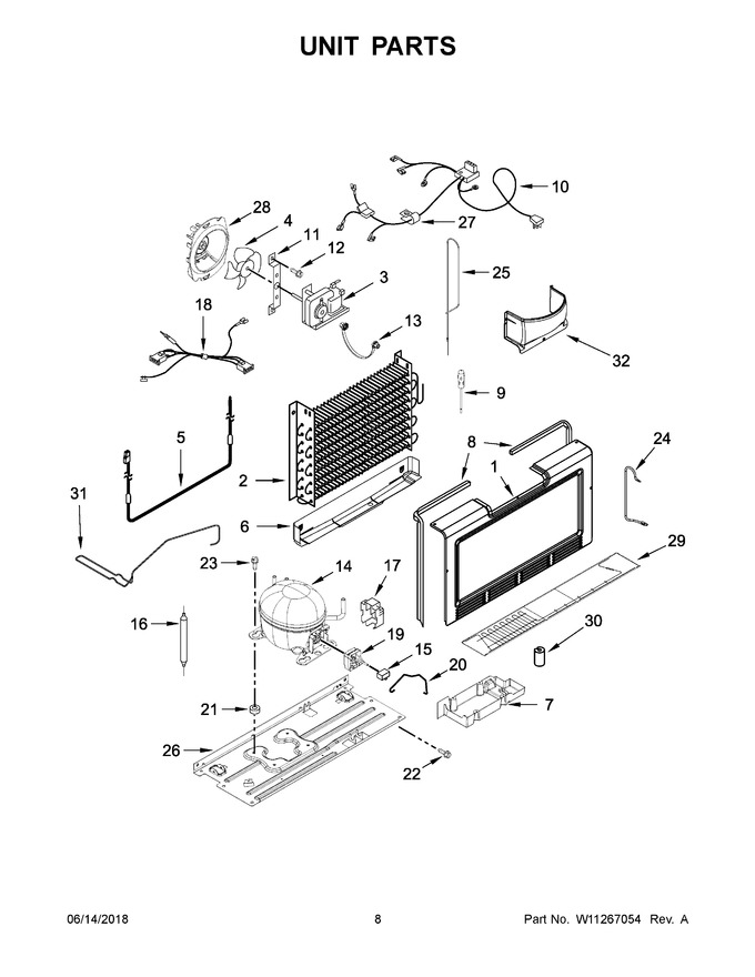 Diagram for WZF34X18DW03