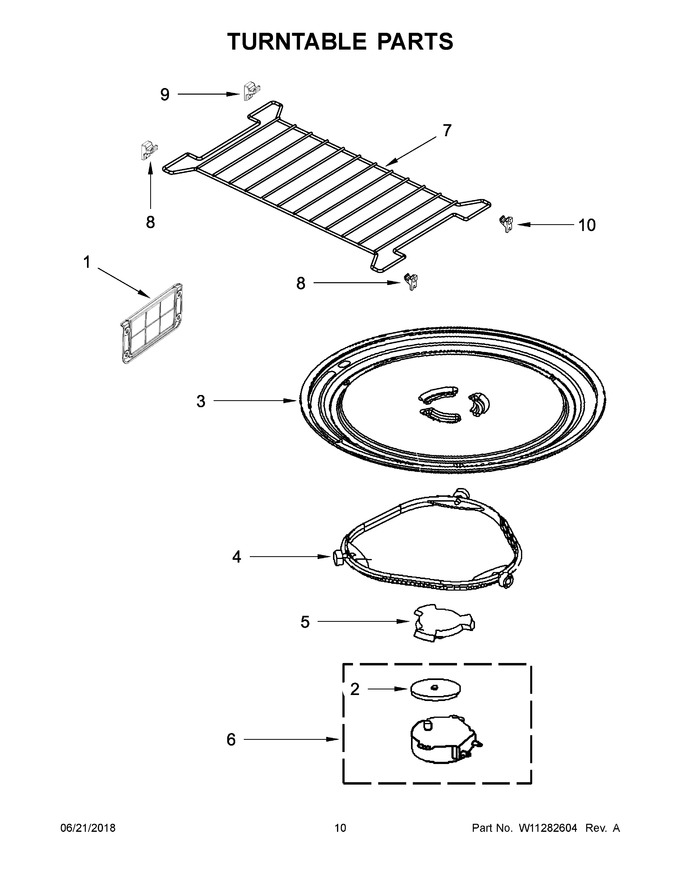 Diagram for WMH32519FW2