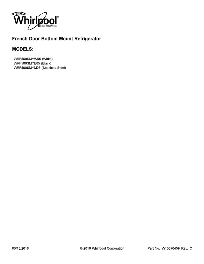 Diagram for WRF560SMYW05