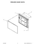 Diagram for 05 - Freezer Door Parts