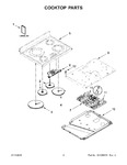 Diagram for 02 - Cooktop Parts