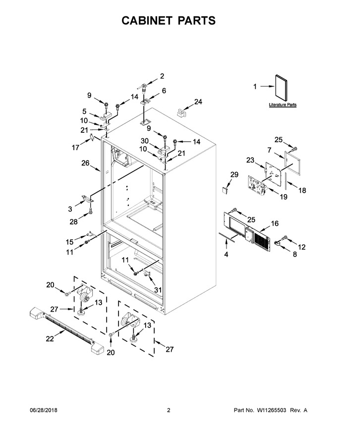 Diagram for WRF555SDFZ08