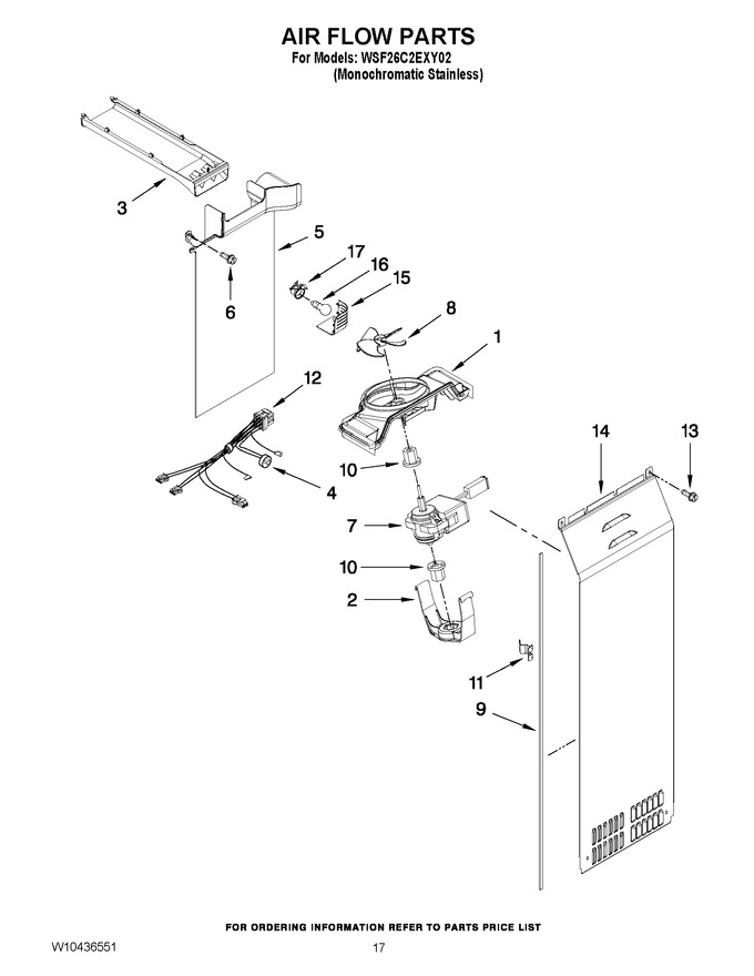 Diagram for WSF26C2EXY02