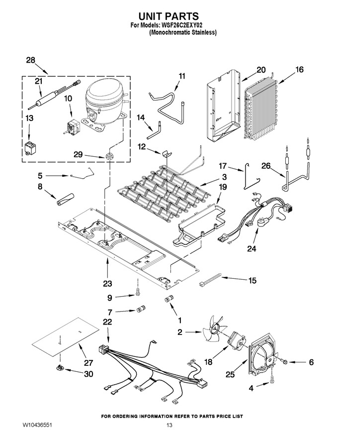 Diagram for WSF26C2EXY02