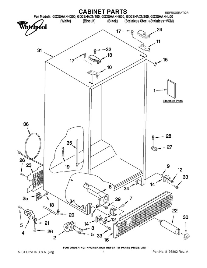 Diagram for GD2SHAXNS00
