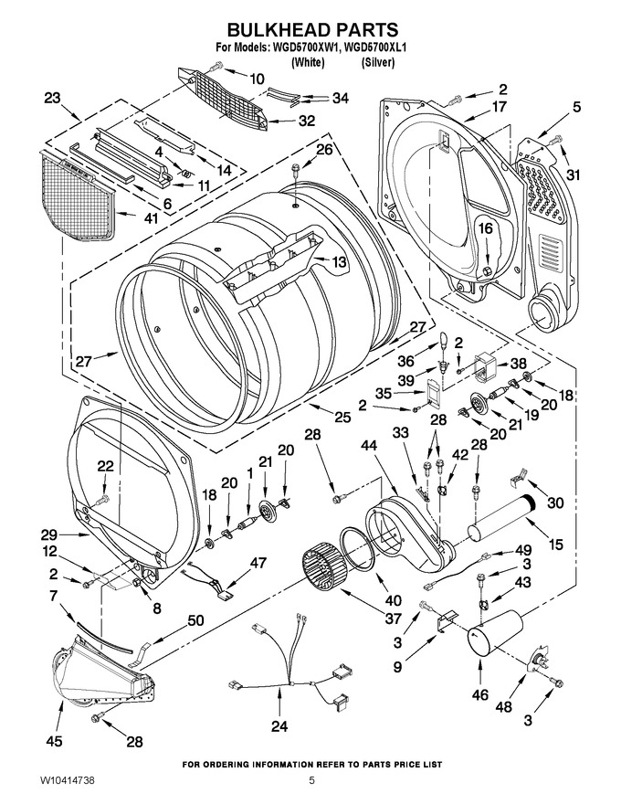 Diagram for WGD5700XL1