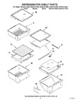 Diagram for 03 - Refrigerator Shelf Parts
