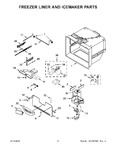 Diagram for 04 - Freezer Liner And Icemaker Parts