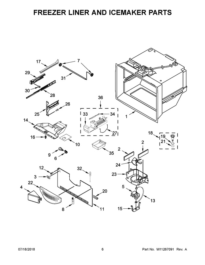 Diagram for WRF535SWHZ01