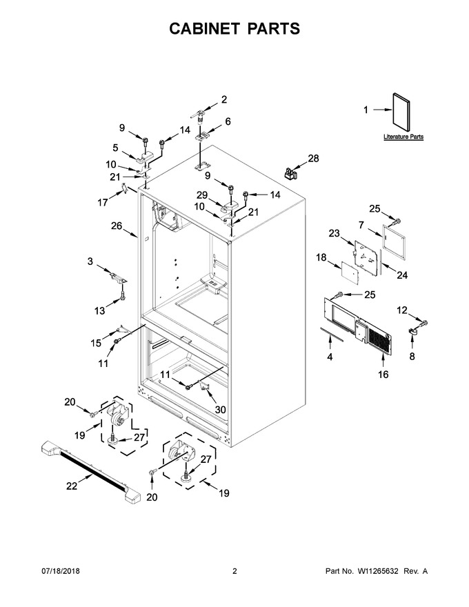 Diagram for WRF550CDHZ01