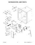 Diagram for 03 - Refrigerator Liner Parts