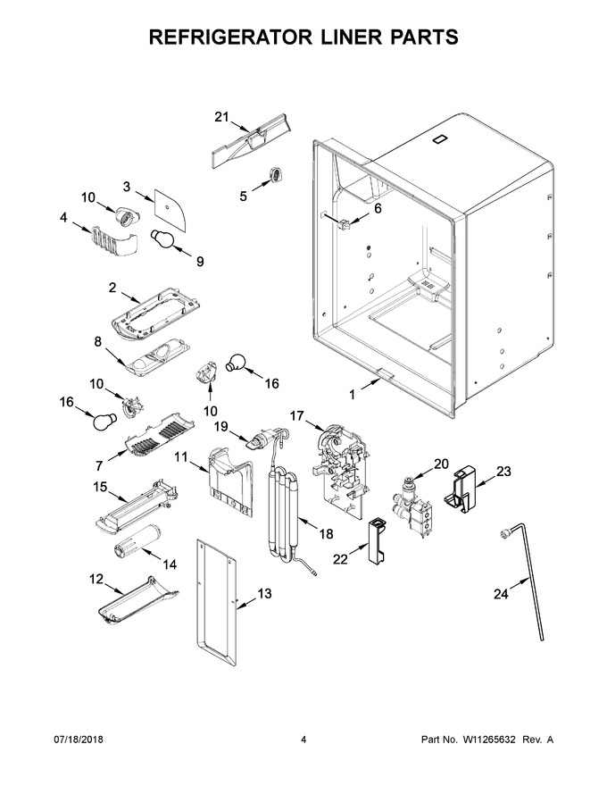 Diagram for WRF550CDHZ01