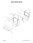 Diagram for 04 - Oven Door Parts