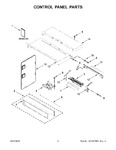 Diagram for 02 - Control Panel Parts