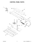 Diagram for 02 - Control Panel Parts