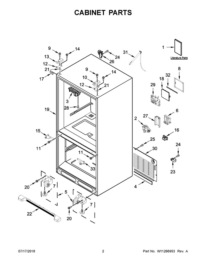 Diagram for WRF540CWHZ01