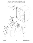 Diagram for 03 - Refrigerator Liner Parts