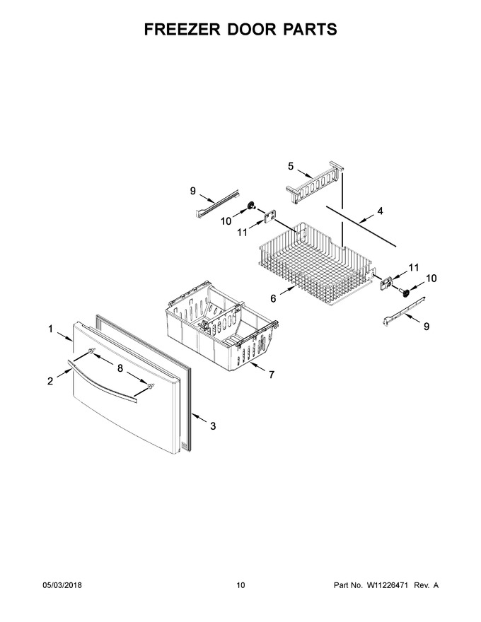 Diagram for WRF555SDFZ07