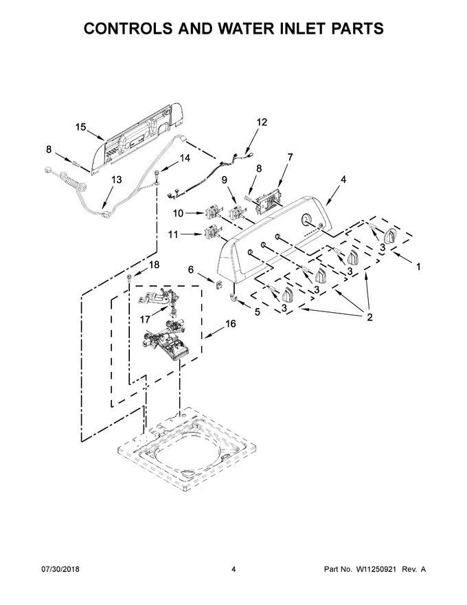 Diagram for WTW4855HW1