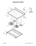 Diagram for 02 - Cooktop Parts