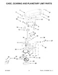 Diagram for 03 - Case, Gearing And Planetary Unit Parts