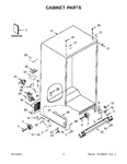Diagram for 02 - Cabinet Parts