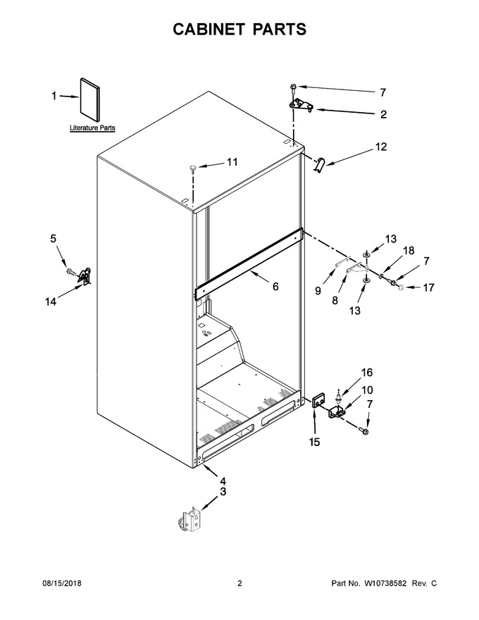 Diagram for WRT314TFDB00