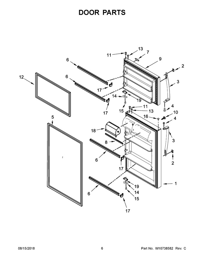 Diagram for WRT314TFDB00