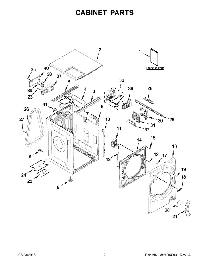 Diagram for WFC8090GX0