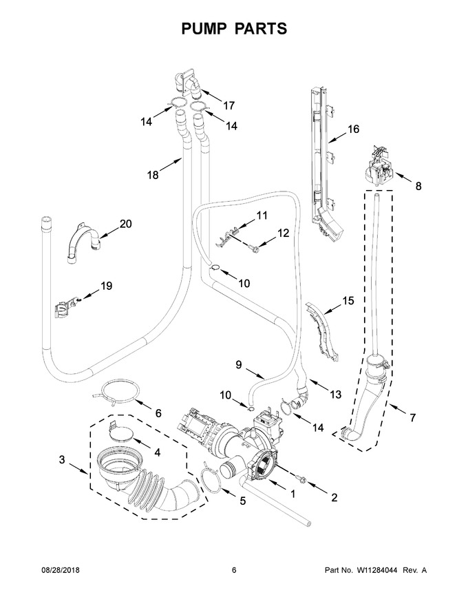 Diagram for WFC8090GX0