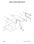 Diagram for 04 - Upper Oven Door Parts