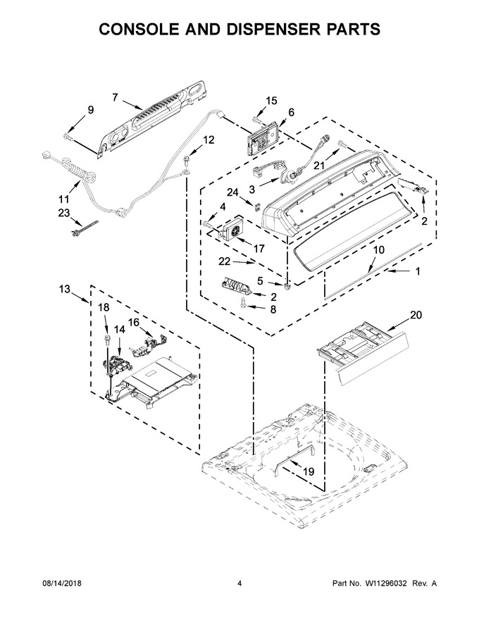 Diagram for WTW7000DW4