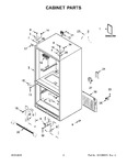Diagram for 02 - Cabinet Parts