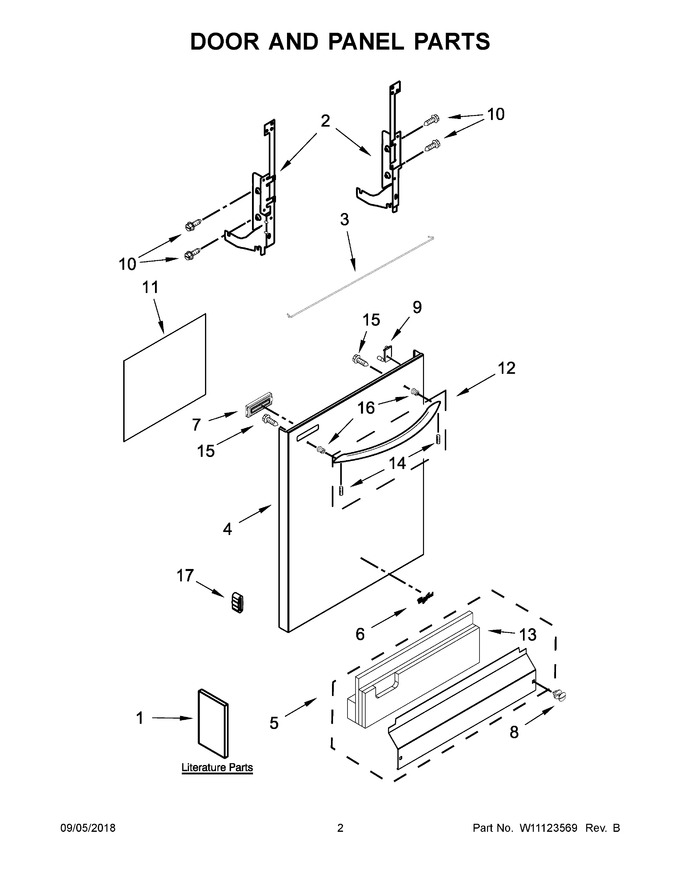 Diagram for WDT720PADH3