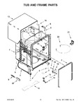 Diagram for 06 - Tub And Frame Parts