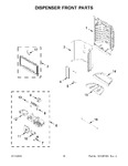 Diagram for 09 - Dispenser Front Parts