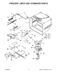 Diagram for 04 - Freezer Liner And Icemaker Parts