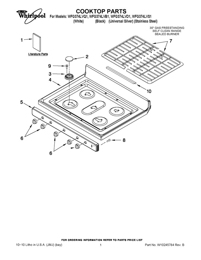 Diagram for WFG374LVS1