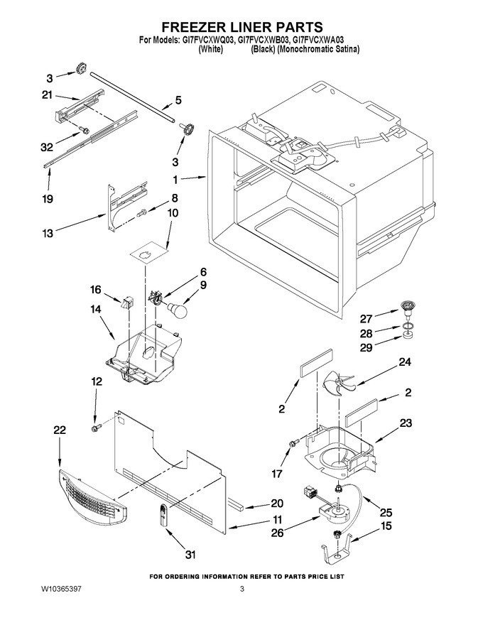 Diagram for GI7FVCXWB03