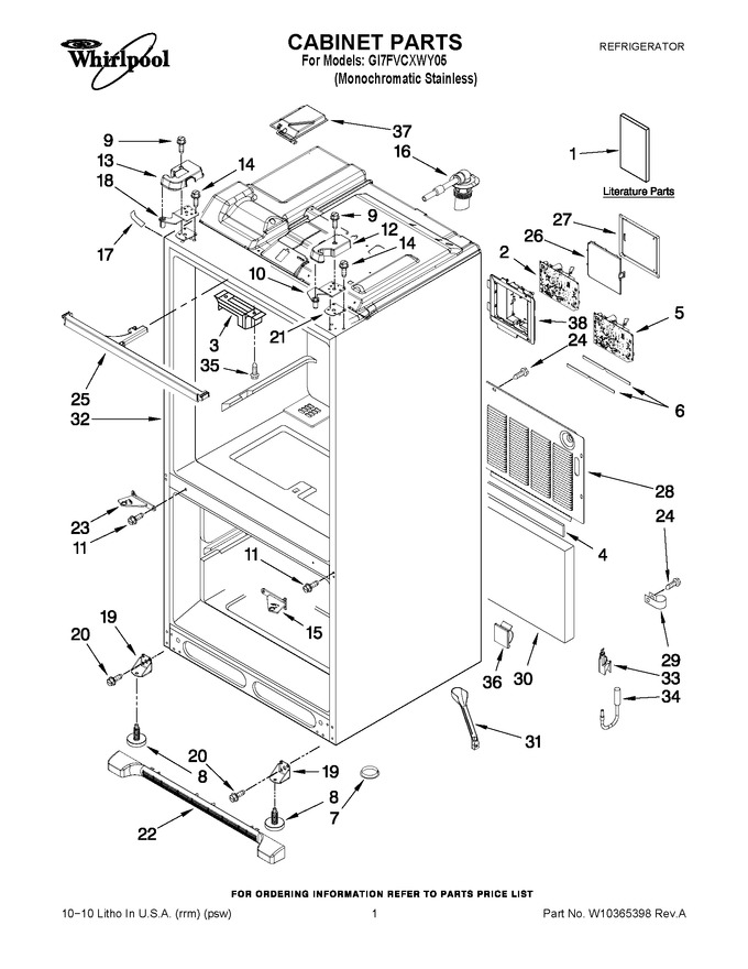 Diagram for GI7FVCXWY05
