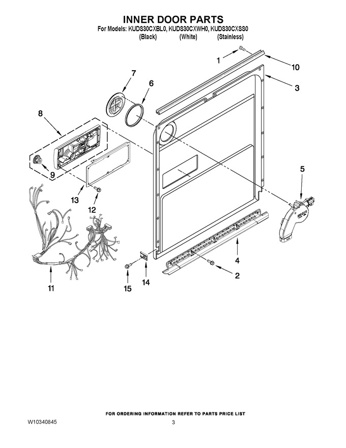 Diagram for KUDS30CXBL0