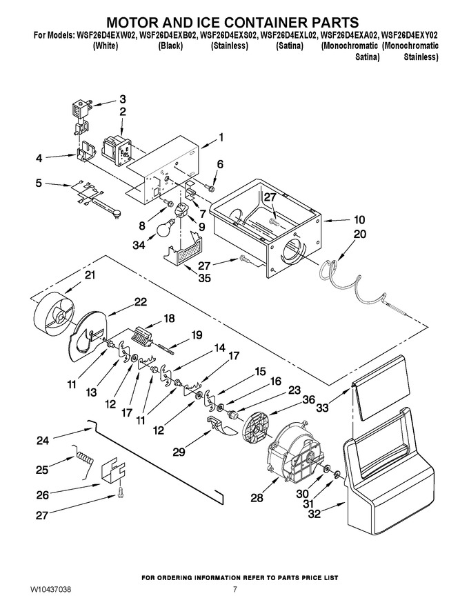 Diagram for WSF26D4EXA02