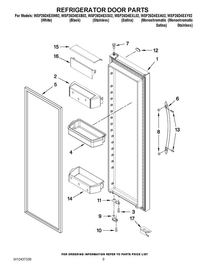 Diagram for WSF26D4EXL02