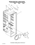 Diagram for 02 - Refrigerator Liner Parts