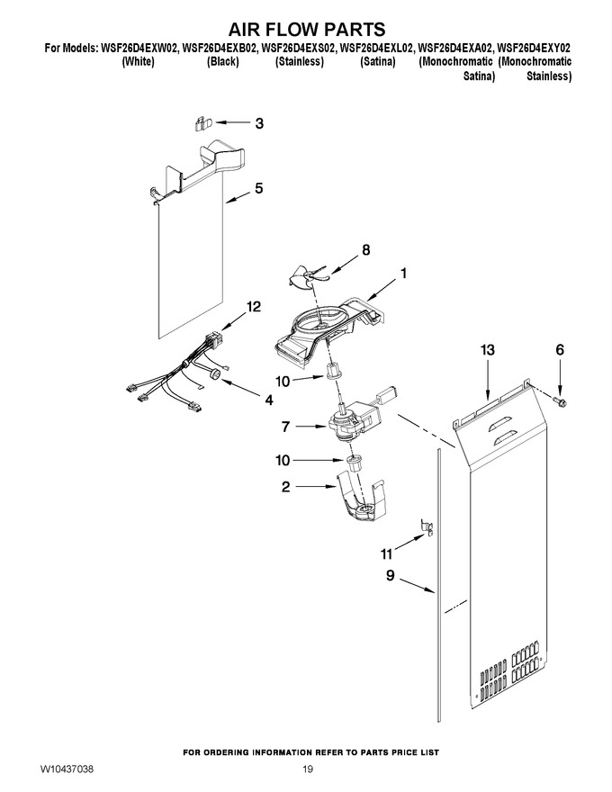 Diagram for WSF26D4EXL02