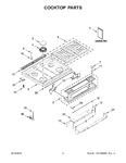 Diagram for 02 - Cooktop Parts