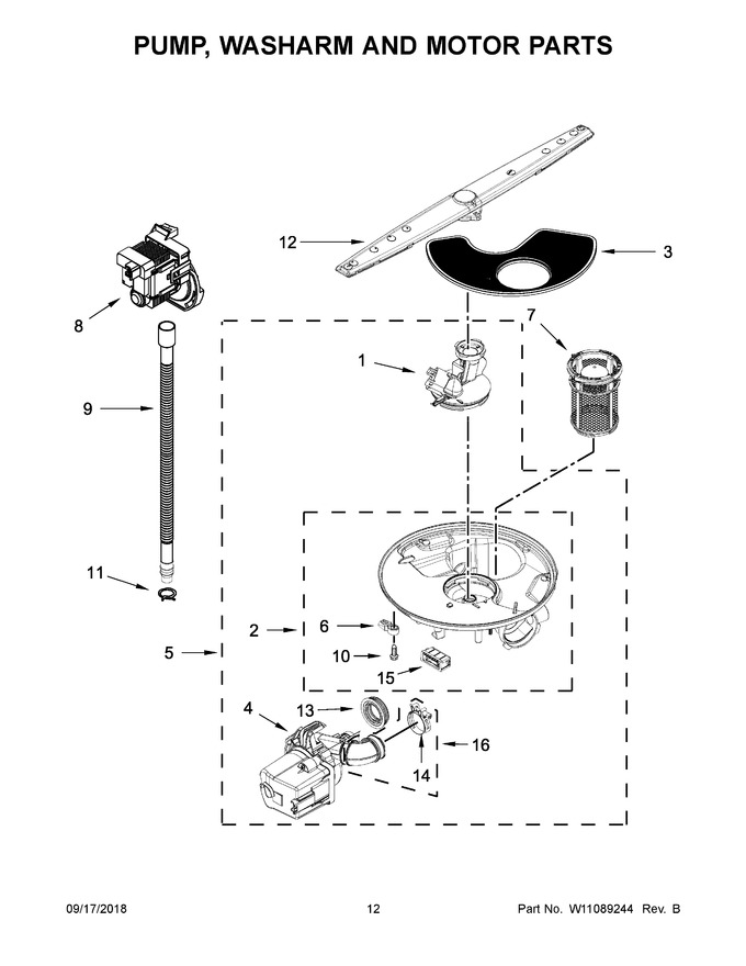 Diagram for WDF130PAHB0
