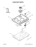 Diagram for 02 - Cooktop Parts