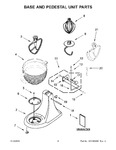 Diagram for 03 - Base And Pedestal Unit Parts